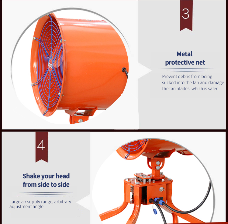 YTS 저음 진탕 헤드 환기 팬 (1) 