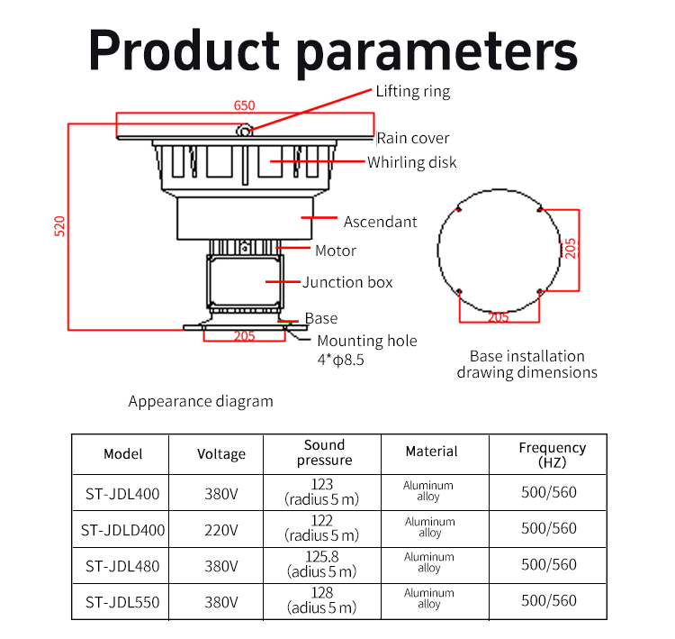 JDL 전기 항공 방어 알람