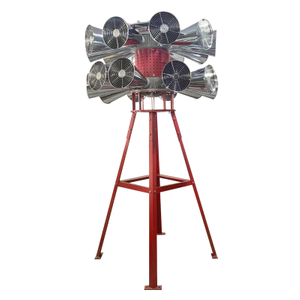 브래킷이있는 수직 듀얼 헤드 알람 큰 경보