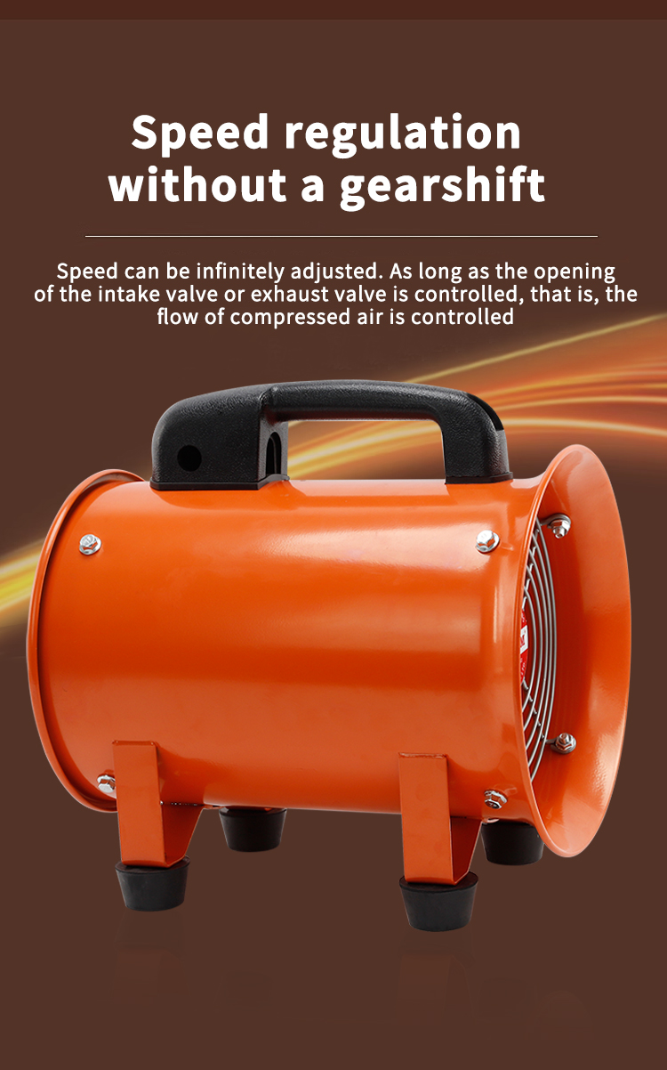 2. 공압 축 흐름 팬 