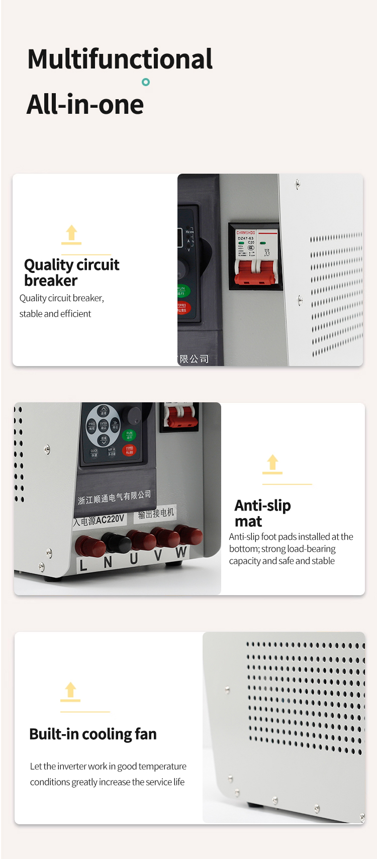 블렌더-특이 적 변환기 변압기 다기능 주파수 변환기