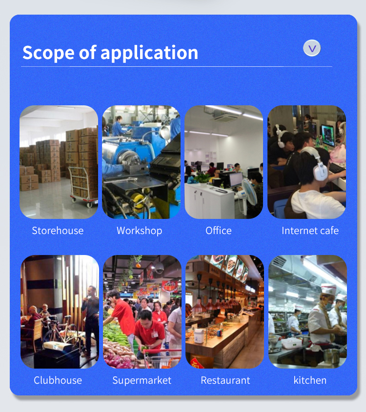 YTS 저음 진탕 헤드 환기 팬 (6) 